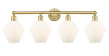  616-4W-SG-G651-8 - Cindyrella - 4 Light - 35 inch - Satin Gold - Bath Vanity Light