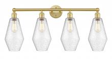  616-4W-SG-G654-7 - Cindyrella - 4 Light - 34 inch - Satin Gold - Bath Vanity Light