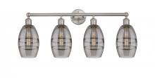  616-4W-SN-G557-6SM - Vaz - 4 Light - 33 inch - Brushed Satin Nickel - Bath Vanity Light