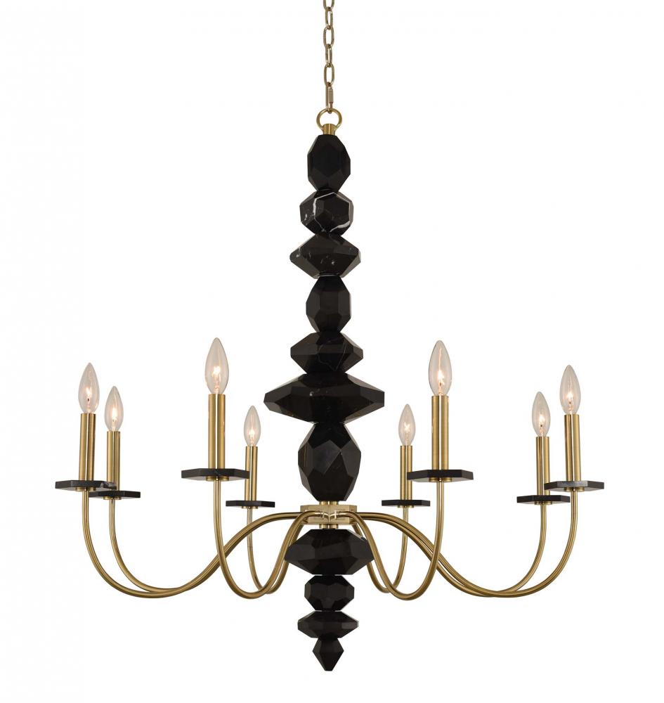 Piedra 8 Light Chandelier