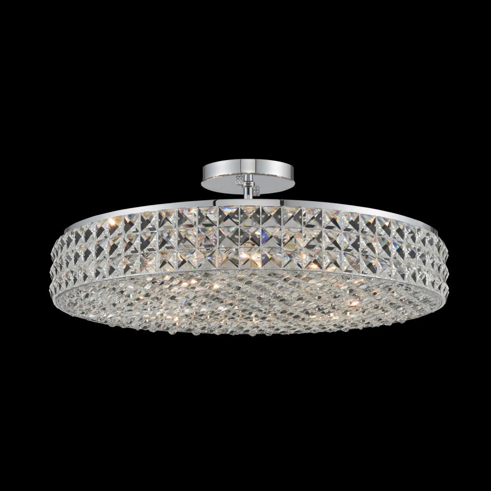 Loro 20 Inch Semi Flush Mount