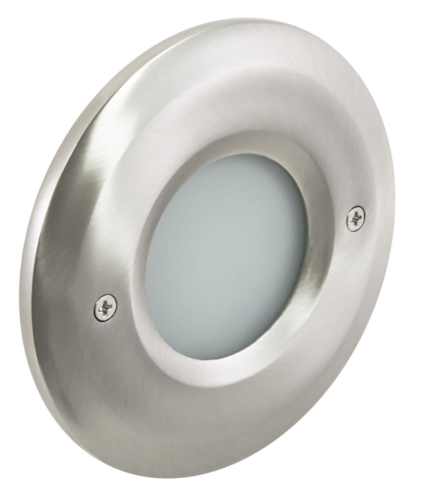 Outer Circle Smooth Faceplate, Nickel