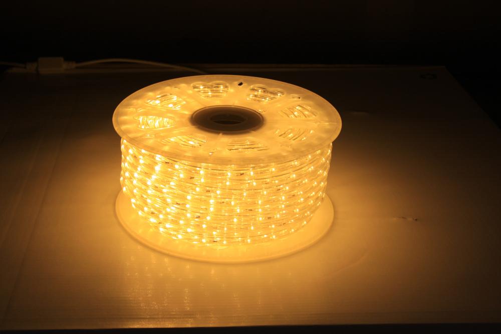 Warm White Dimmable LED Rope Light 150ft Spool