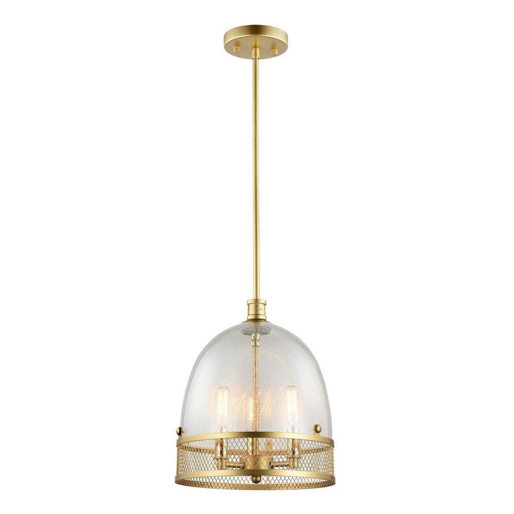 3-Light 11" Boutique Dome Pendant Light