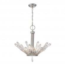 ZEEV Lighting CD10147-6-SL - 6-Light Water Splash Pendant Light