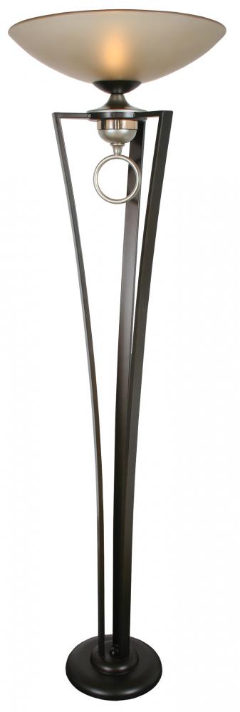 Van teal torchiere floor hot sale lamp