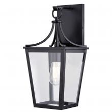 Vaxcel International T0774 - Cottage Grove 7.5-in. W Outdoor Wall Light Matte Black