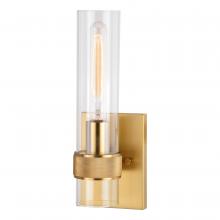 Vaxcel International W0426 - Bari 13-in.H Wall Light Satin Brass