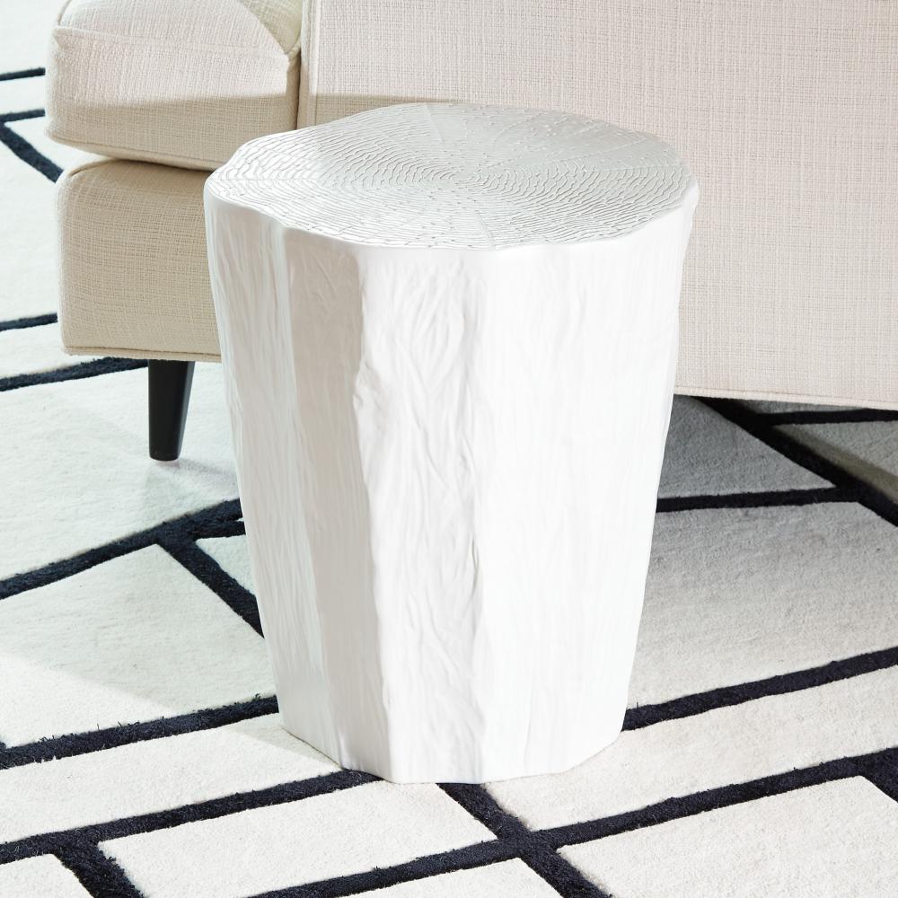 Trunk Stool-White