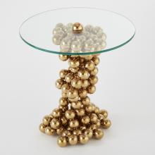 Global Views 8.82278 - Sphere Table-Brass