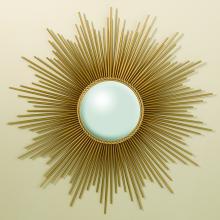 Global Views 9.90325 - Sunburst Mirror-Gold