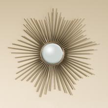 Global Views 9.90664 - Mini Sunburst Mirror-Nickel