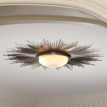 Global Views 9.91412 - Sunburst Light Fixture-Nickel