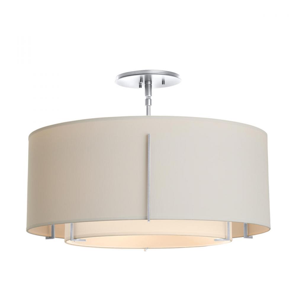 Exos Double Shade Semi-Flush