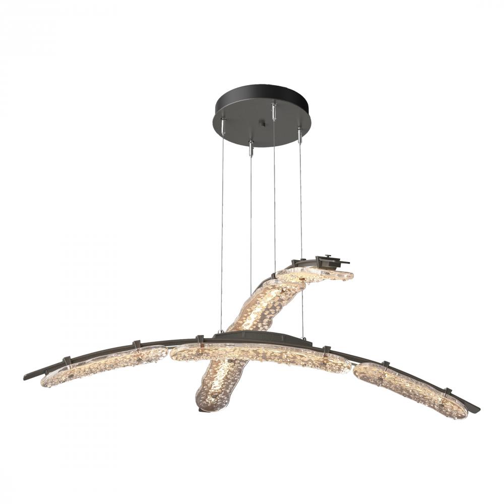 Glissade Double Large LED Pendant