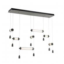 Hubbardton Forge 139101-LED-STND-20-ZM0696 - Libra 7-Light Double Linear LED Pendant