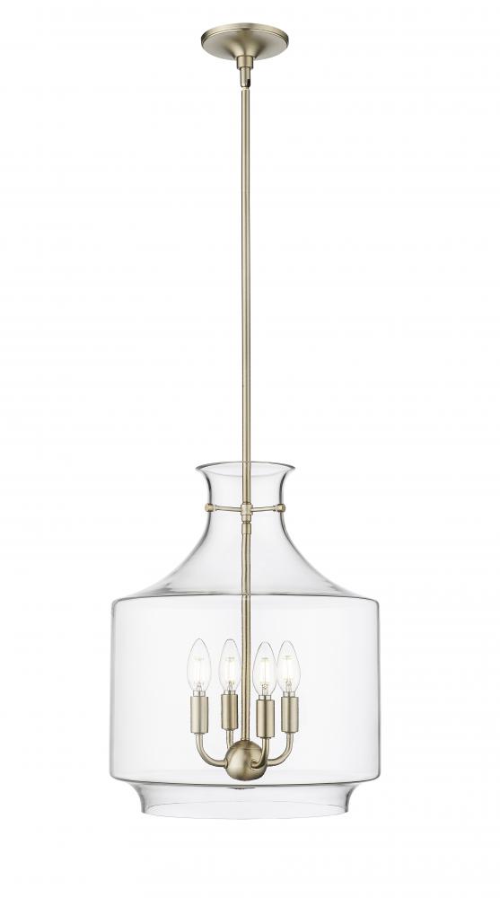 Mahannah 4-Light Pendant Light Modern Gold