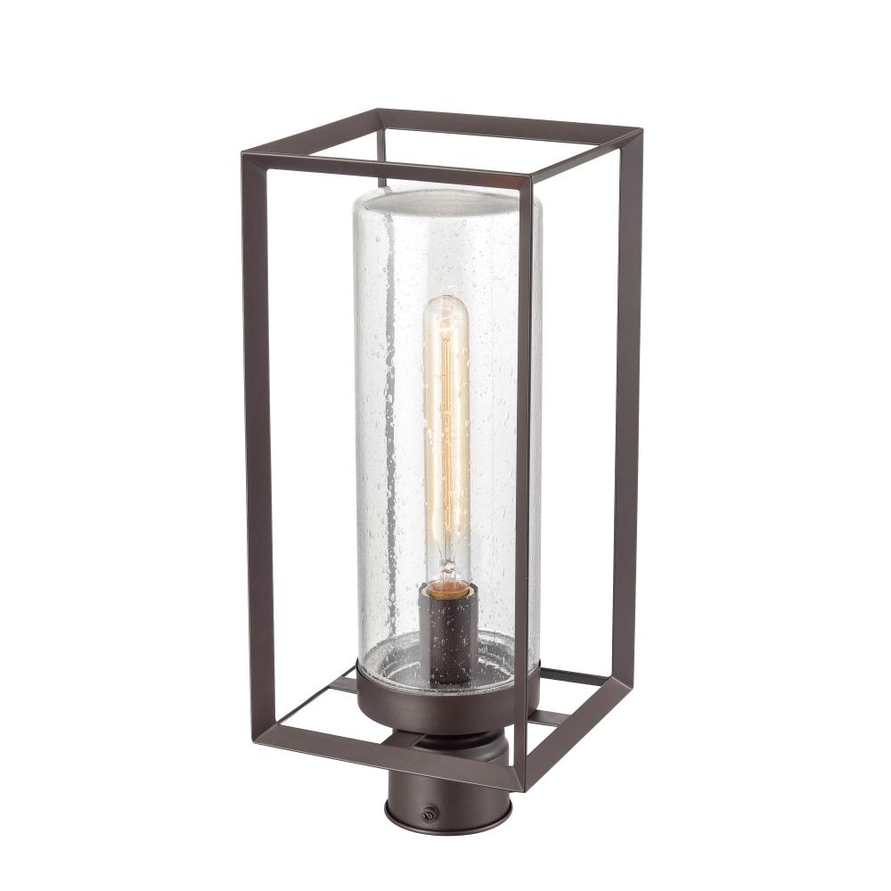 Wheatland 1-Light Outdoor Post Lantern Powder Coated Bronze