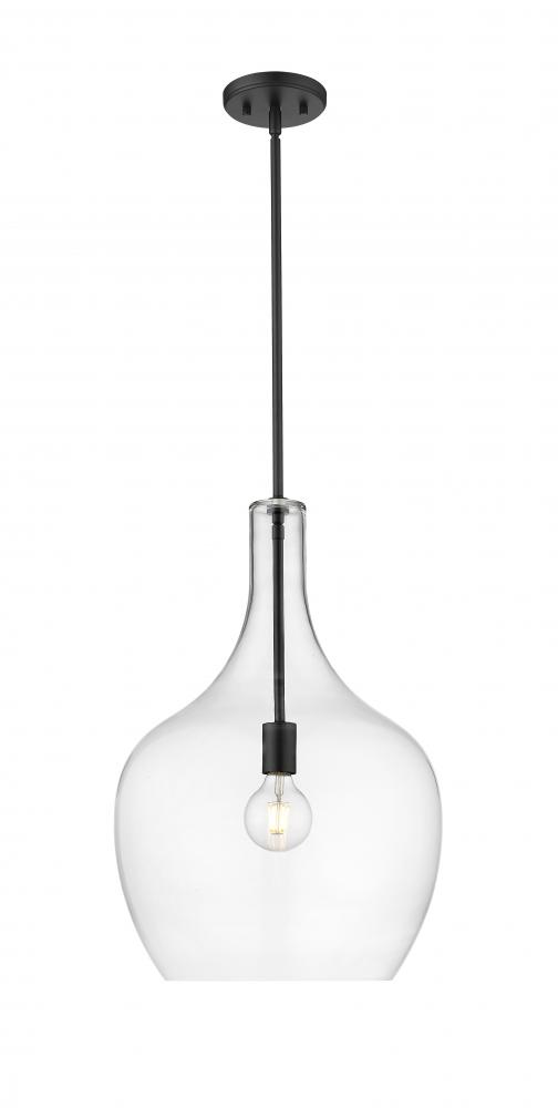 Lamara 1-Light Pendant Light Matte Black