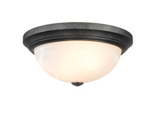 Millennium 4603-BG - 2-Light Flushmount Ceiling Light Burnished Gold