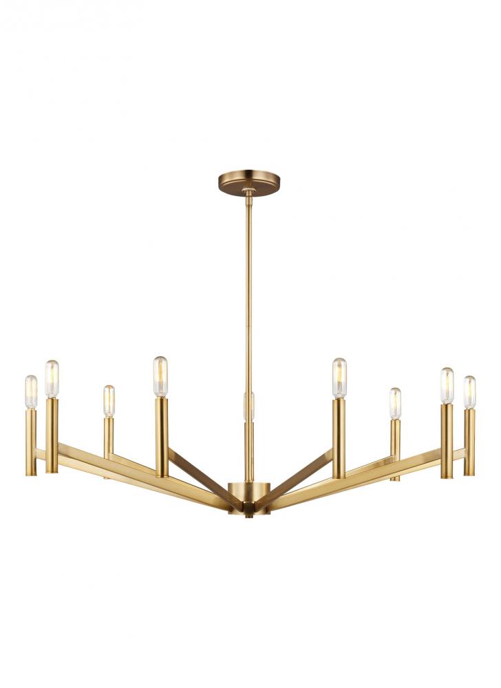 Vector Nine Light Chandelier