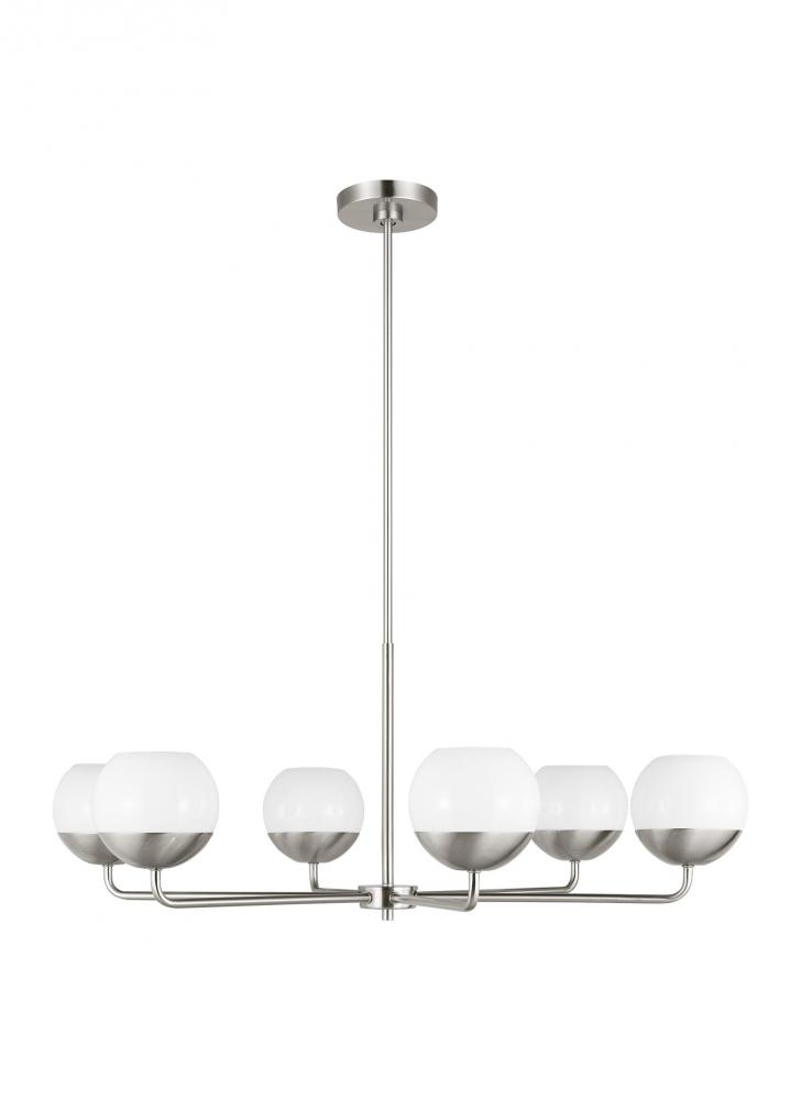 Alvin Six Light Chandelier