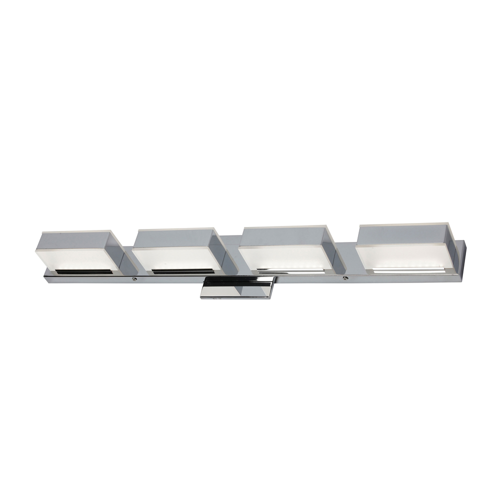 20W LED Wall Vanity, Polished Chrome Finish