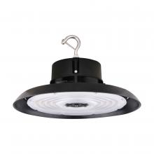 Nuvo 65/806 - 200W UFO LED High Bay; 29000 Lumens; 5000K; 277-480 Volt; 0-10V Dimmable; Black Finish