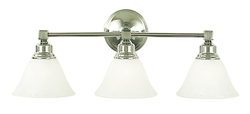 3-Light Brushed Nickel Taylor Sconce