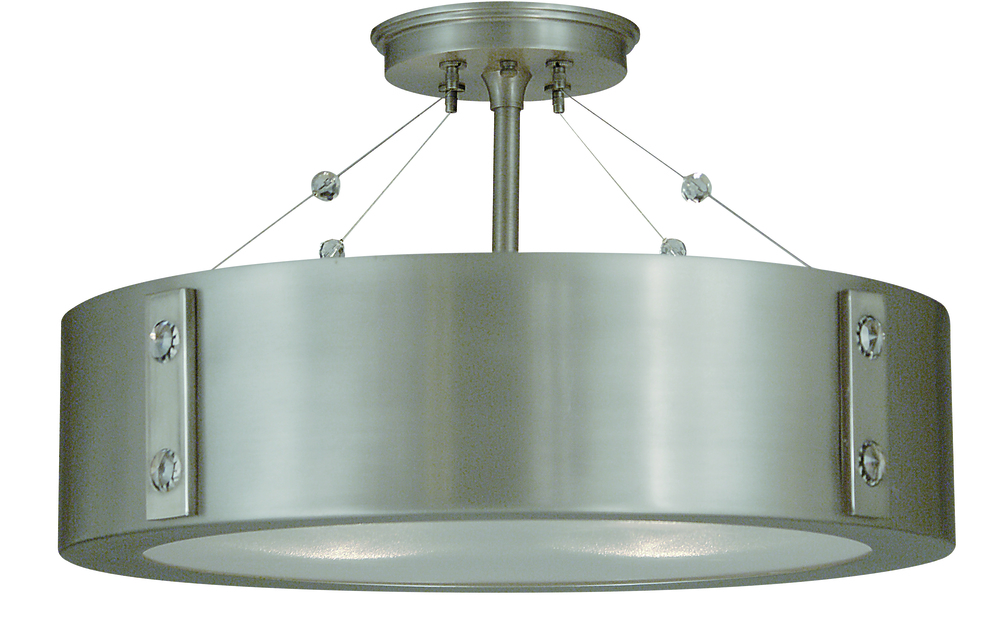 4-Light  Roman Bronze/Ebony Oracle Flush / Semi-Flush Mount