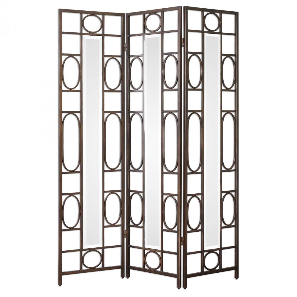 Uttermost Keagan Iron Floor Screen