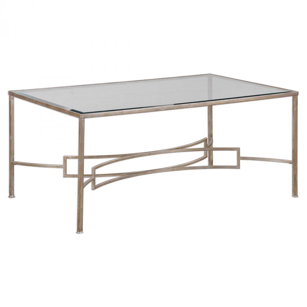 Uttermost Eilinora Silver Coffee Table