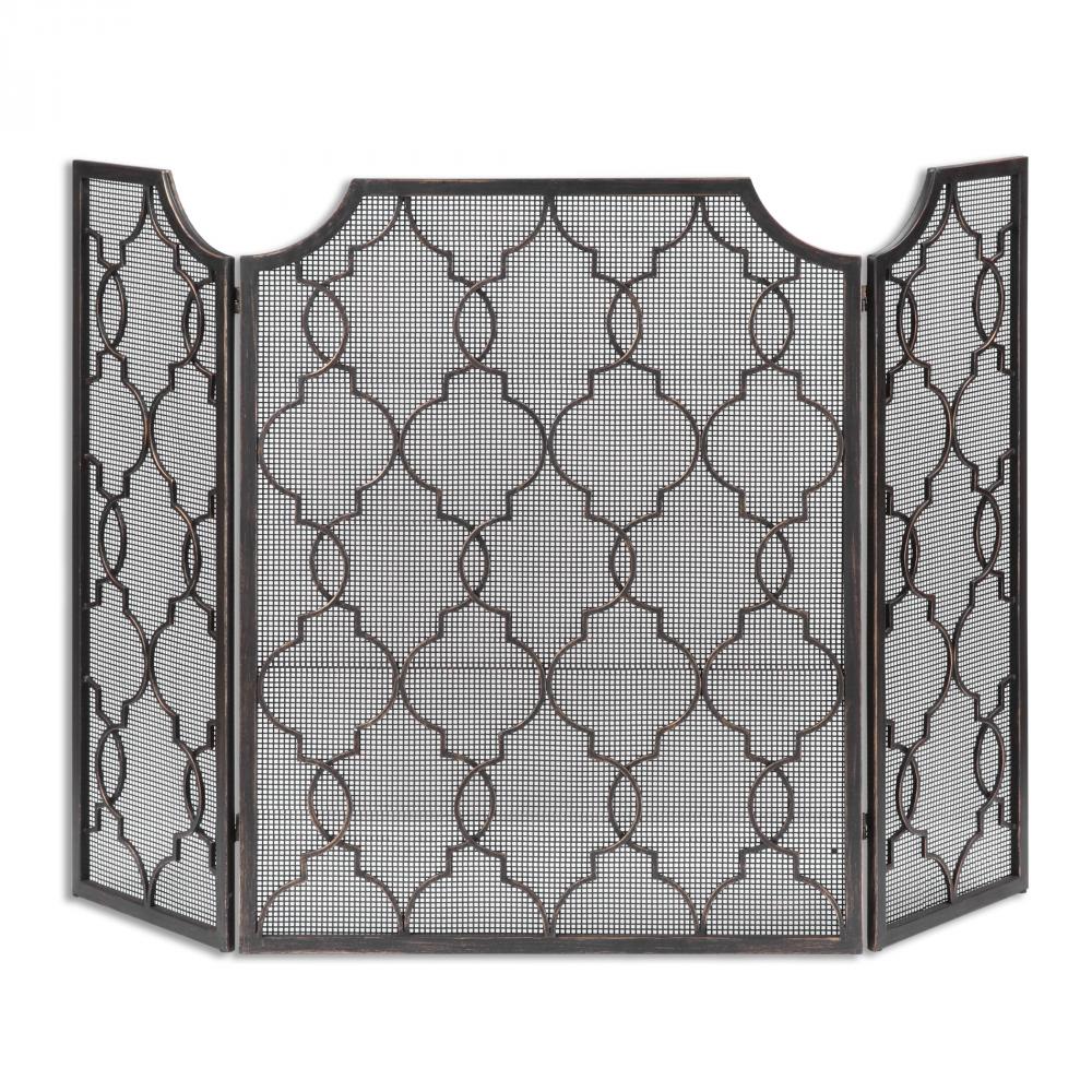 Uttermost Charlie Fireplace Screen