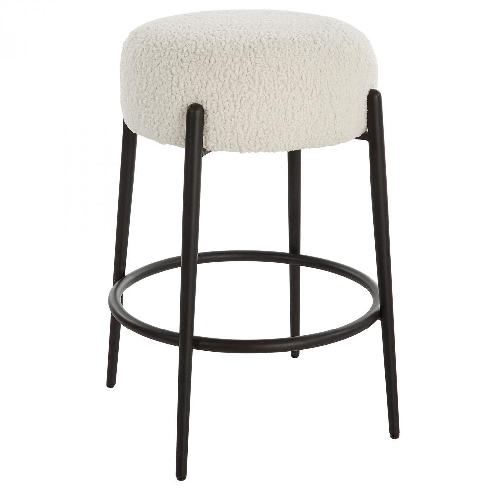 Uttermost Arles Plush Counter Stool