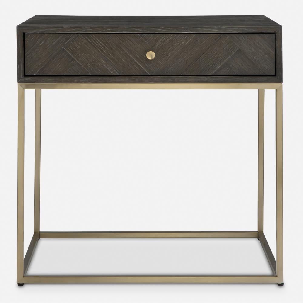 Armistead Walnut Side Table