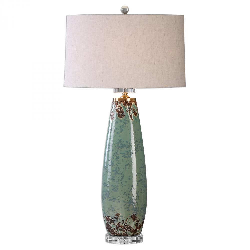 Uttermost Rovasenda Mint Green Table Lamp