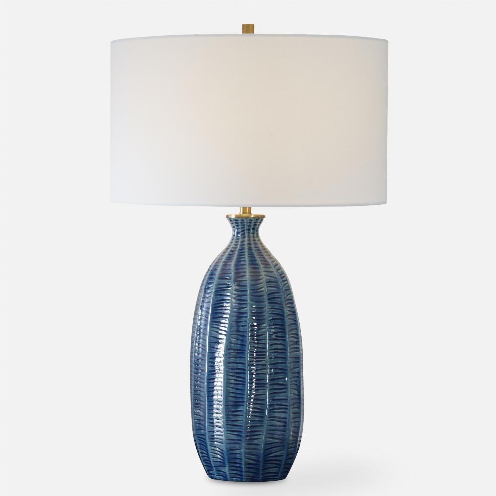 Bixby Blue Table Lamp