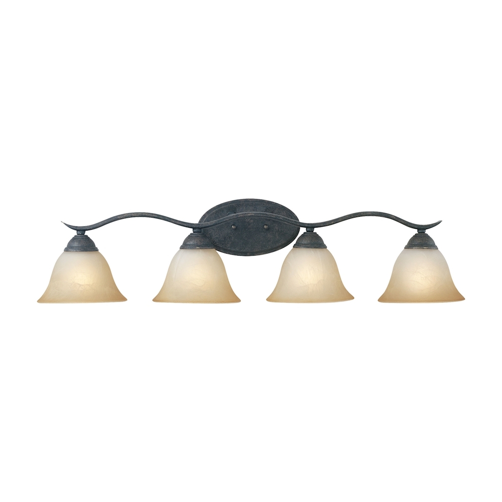 Thomas - Prestige 36&#39;&#39; Wide 4-Light Vanity Light - Sable Bronze