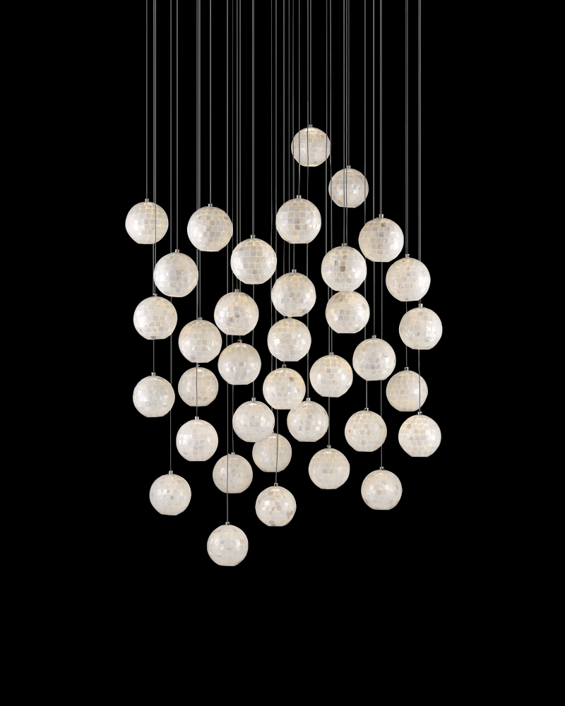 Finhorn 36-Light Round Multi-Drop Pendant