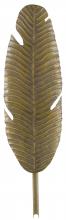 Currey 5000-0127 - Tropical Brass Leaf Wall Sconc