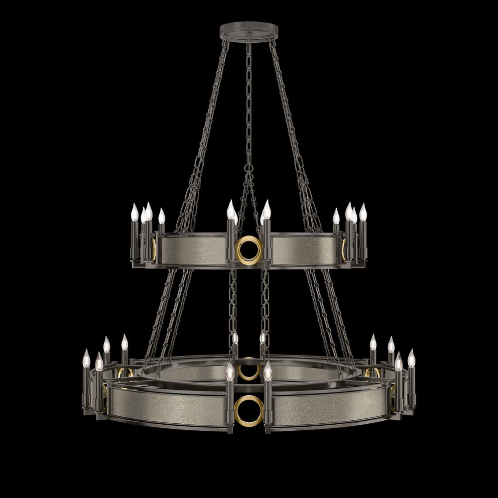 Mirage 50"W Round Chandelier